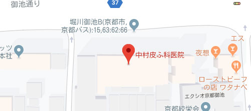中村皮ふ科医院地図