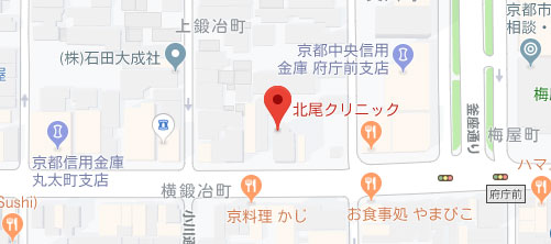北尾クリニック地図