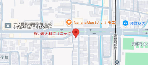 あい皮ふ科クリニック地図