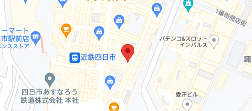 湘南美容クリニック 四日市院地図