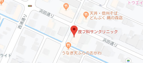 皮フ科サンクリニック地図
