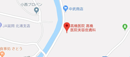 高橋医院美容皮膚科地図