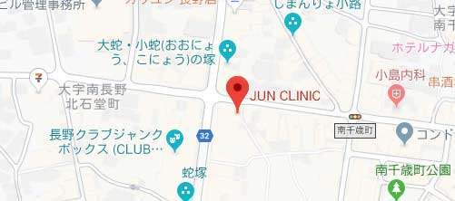 JUN CLINIC地図