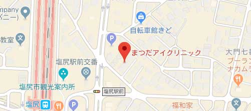 まつだアイクリニック地図