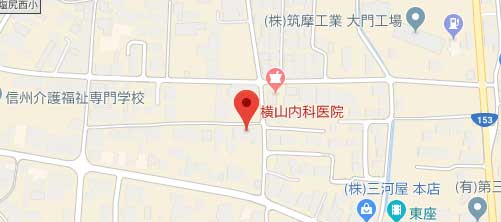 横山内科医院地図