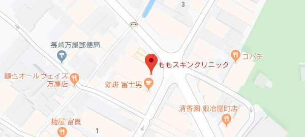 ももスキンクリニック地図