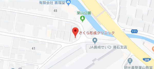さくら形成クリニック地図