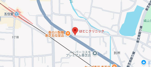 はとこクリニック地図