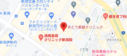 さとう美容クリニック地図