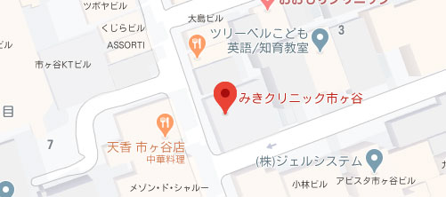 みきクリニック市ヶ谷地図
