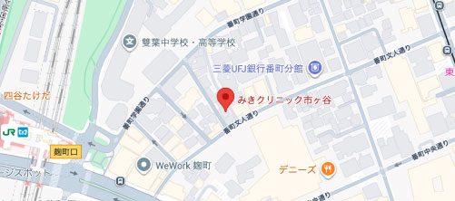 みきクリニック市ヶ谷地図