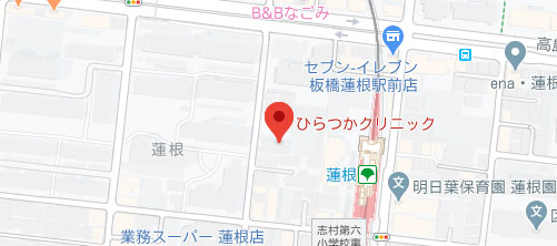 ひらつかクリニック地図