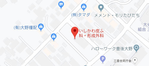 いしかわ皮ふ科･形成外科地図