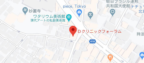 Dクリニックフォーラム地図