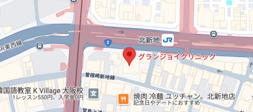 グランジョイクリニック地図