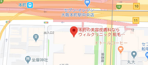 ウィルクリニック地図