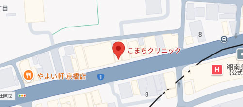 こまちくりにっく地図