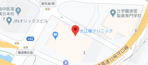 大江橋クリニック地図