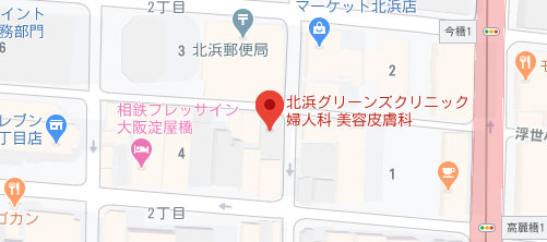 グリーンズクリニック地図