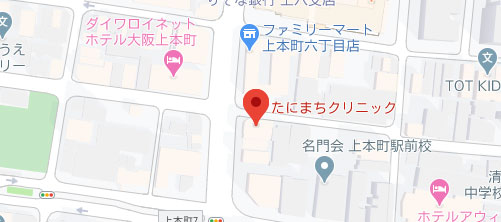 たにまちクリニック地図