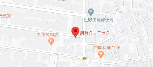 奥野クリニック地図
