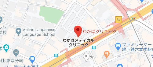 わかばクリニック地図