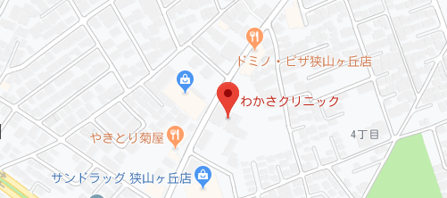 わかさクリニック地図