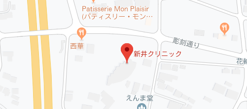 新井クリニック地図