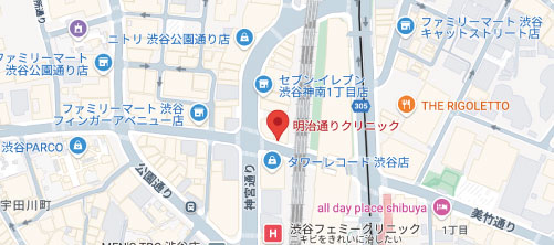 明治通りクリニック地図