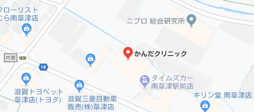 かんだクリニック地図