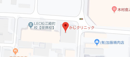 かじクリニック地図