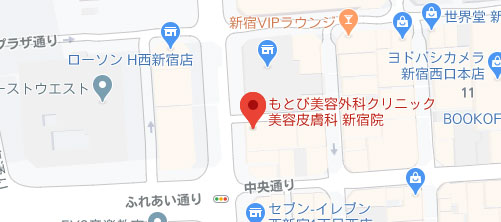 もとび美容外科クリニック 新宿院地図