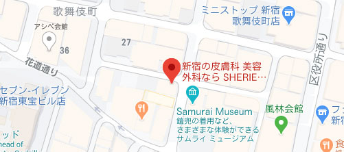 SHERIE CLINIC地図