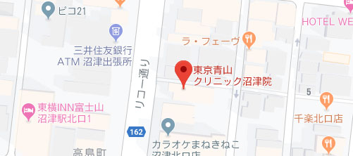 東京青山クリニック 沼津院地図