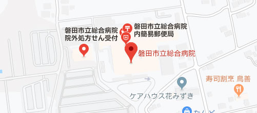 磐田市立総合病院地図