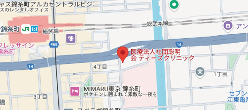 医療法人社団聡明会 ティーズクリニック地図