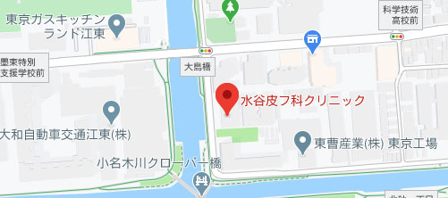 水谷皮フ科クリニック地図