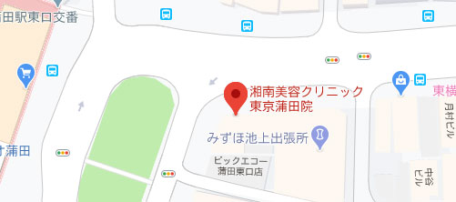 湘南美容クリニック 東京蒲田院地図