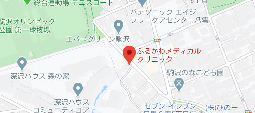 ふるかわメディカルクリニック地図