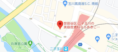 あきこクリニック地図