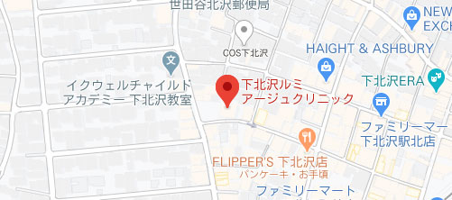 下北沢ルミアージュクリニック地図