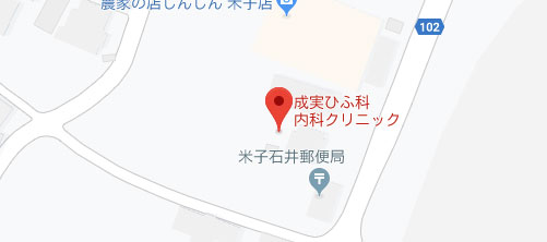 成実ひふ科内科クリニック地図