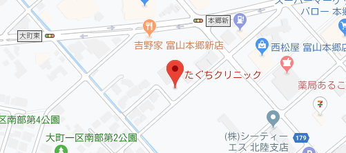 たぐちクリニック地図