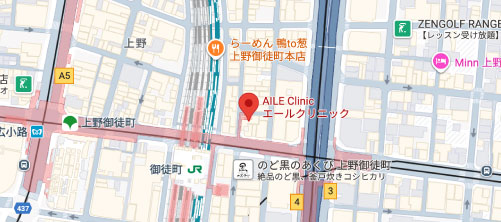 AILE Clinic地図