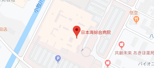 日本海総合病院地図