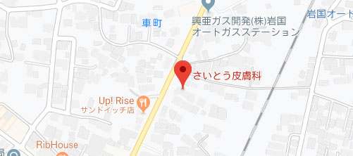 さいとう皮膚科地図